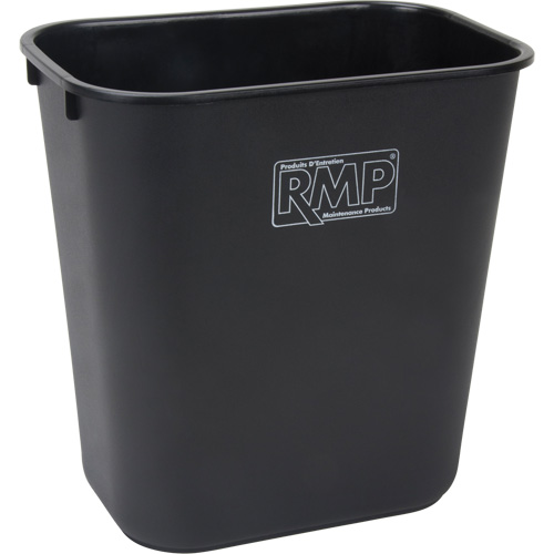 Deskside Wastebasket, 14 Quarts, Polyethylene Quali-T-Solutions