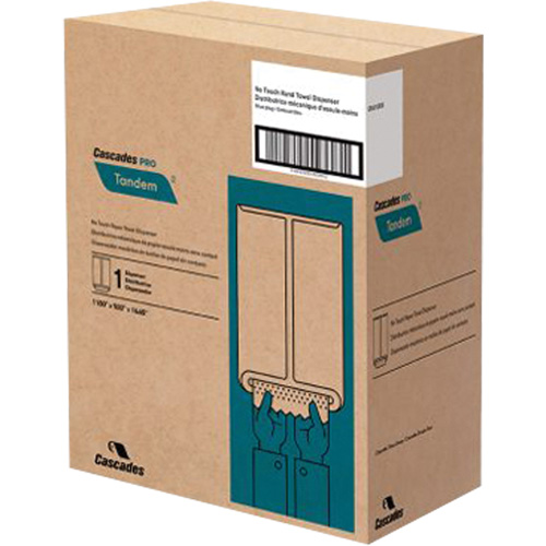 Pro Tandem Hand Towel Dispenser, No-Touch, 11.5" W x 9" D x 16.6" H Quali-T-Solutions