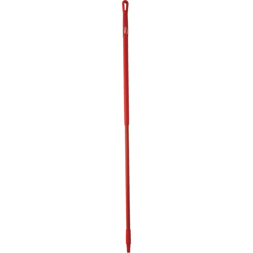Handle, Broom/Scraper/Squeegee, Red, Ergonomic, 59" L Quali-T-Solutions
