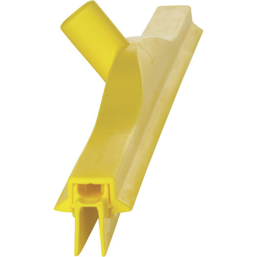 Raclette double ultra hygi&eacute;nique, 24", Jaune Quali-T-Solutions