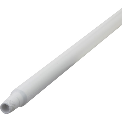 Manche ultra hygi&eacute;nique, Balai/Grattoir/Raclette, Blanc, Ergonomique, 59" lo Quali-T-Solutions