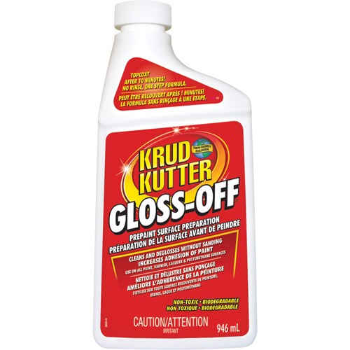 Pr&eacute;paration de surface avant l'application Gloss Off, 946 ml, Bouteille Quali-T-Solutions