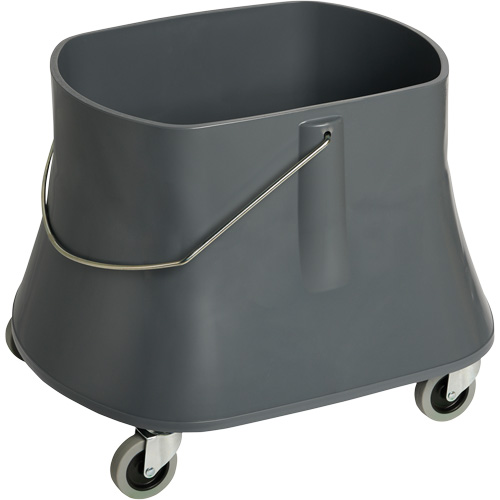 Champ Mop Bucket, 10 US Gal. (40 qt.) Capacity, Grey Quali-T-Solutions