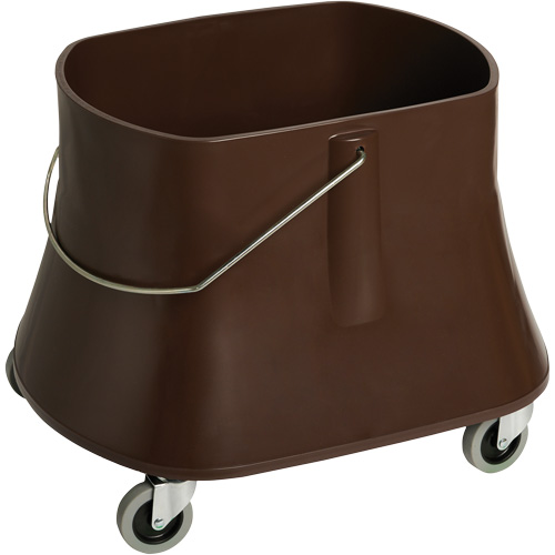 Seau pour vadrouille Champ, Capacit&eacute; de 10 gal. US (40 pintes), Brun Quali-T-Solutions