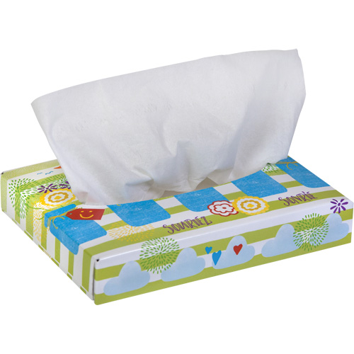 Kleenex&reg; Junior Facial Tissues, 2 Ply, 8.4" L x 5.5" W, 40 Sheets/Box Quali-T-Solutions