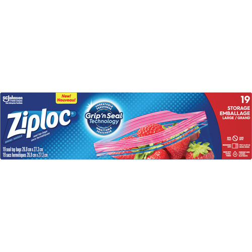 Sacs d'emballage Ziploc Quali-T-Solutions