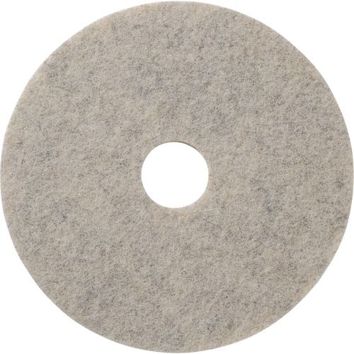 Tampons &agrave; polir combin&eacute;s pour planchers, 19", Lustrage/Brunissage, Beige Quali-T-Solutions