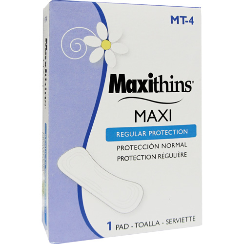 Serviettes hygi&eacute;niques Maxithins Quali-T-Solutions