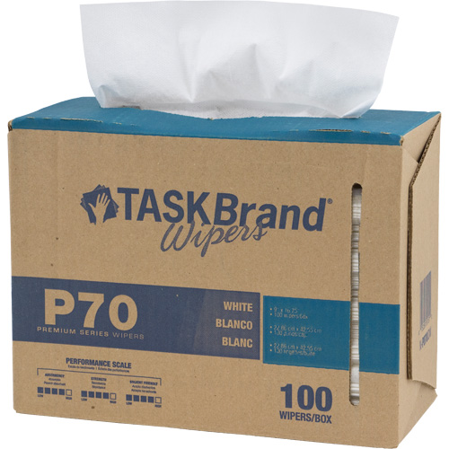 Chiffons de premi&egrave;re qualit&eacute; P70 TaskBrand, Robuste, 16-3/4" lo x 8-1/4" la Quali-T-Solutions