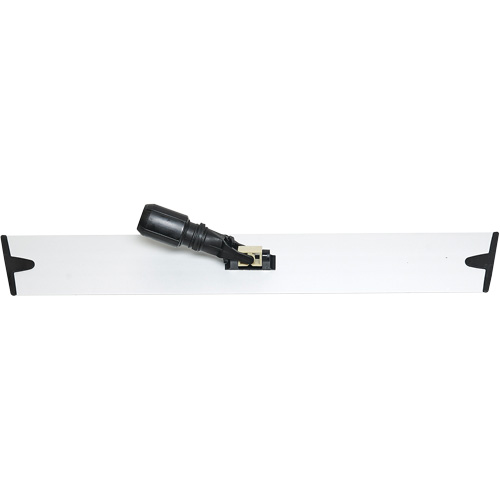 Microfiber Hook & Loop Dust Mop Frame, 24", Aluminum Quali-T-Solutions