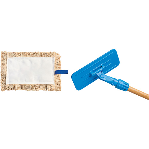 Vadrouille polyvalente pour laver les murs, Coton, 9" lo x 5" la Quali-T-Solutions
