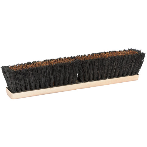 Push Broom Head, 36", Coarse/Medium, Tampico/Palmyra Bristles Quali-T-Solutions