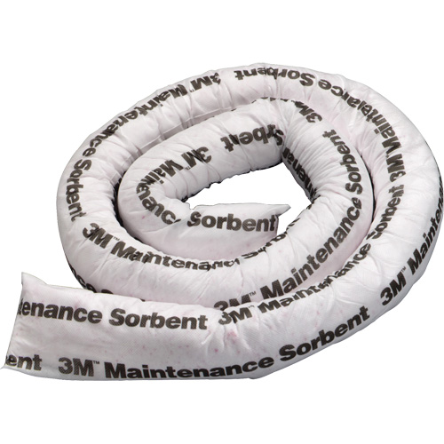Maintenance Sorbent Mini-Boom, Universal, 8' L x 3" W, 15.6 gal Absorbancy Quali-T-Solutions
