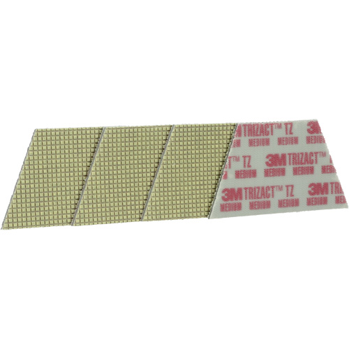 Trizact Diamond TZ Abrasive Pad, Grinding/Polish, Red Quali-T-Solutions
