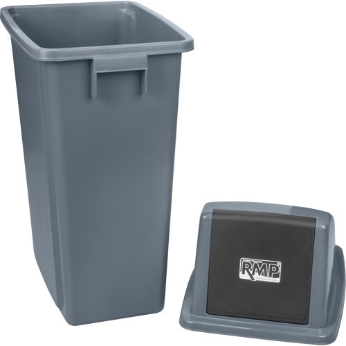 Poubelle, Plastique, 15 gal. US Quali-T-Solutions
