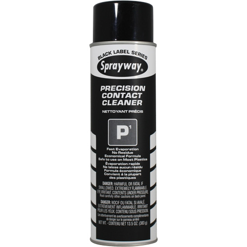 Nettoyant de pr&eacute;cision pour contacts P1, Canette a&eacute;rosol Quali-T-Solutions