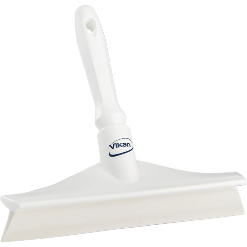 Raclette ultra hygi&eacute;nique pour paillasse, 10", Blanc Quali-T-Solutions