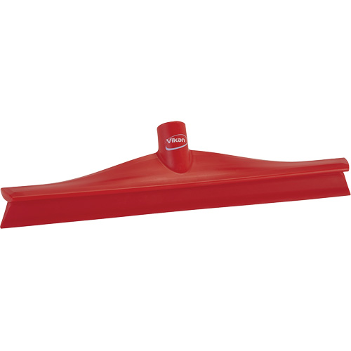 Raclette ultra hygi&eacute;nique pour paillasse, 16", Rouge Quali-T-Solutions