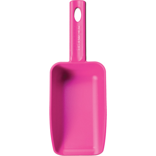 Mini Hand Scoop, Plastic, Pink, 16 oz. Quali-T-Solutions