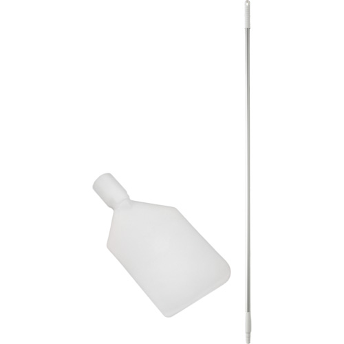 Paddle Scraper with Handle, White, 4-1/3" W x 59" L Quali-T-Solutions