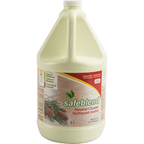 Nettoyant neutre &agrave; l'huile de pin, 4 L, Cruche Quali-T-Solutions