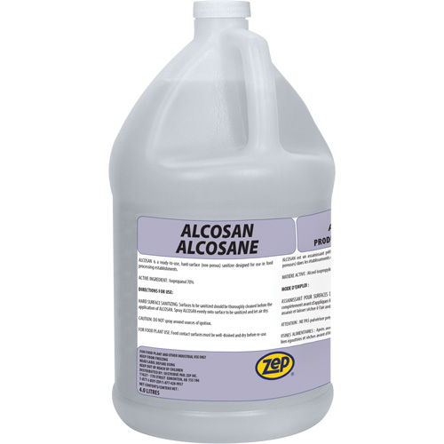 Alcosan Hard Surface Sanitizer, 4 L, Jug Quali-T-Solutions