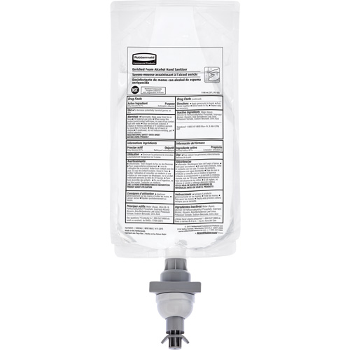 Alcohol-Based Foam Sanitizer, 1000 ml, Refill, 75% Alcohol Quali-T-Solutions