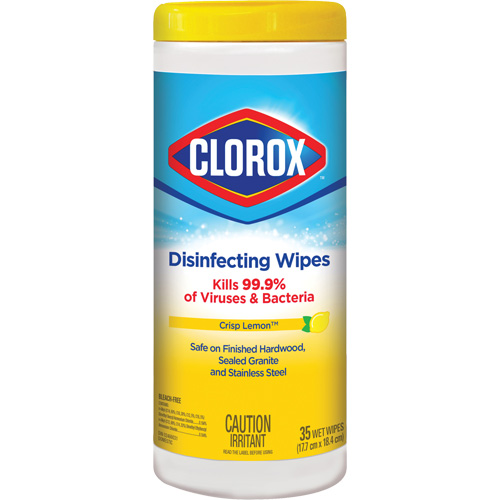 Lingettes d&eacute;sinfectantes, 35 lingettes Quali-T-Solutions