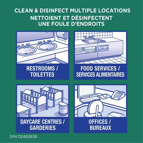 Lingettes d&eacute;sinfectantes, 75 lingettes Quali-T-Solutions