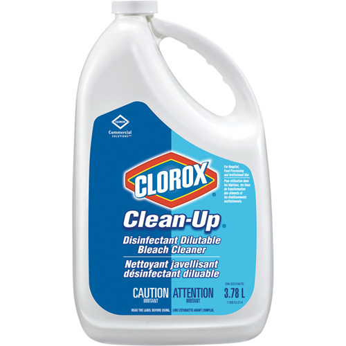 Clean-Up&reg; with Bleach Surface Disinfectant Cleaner, 3.78 L, Jug Quali-T-Solutions