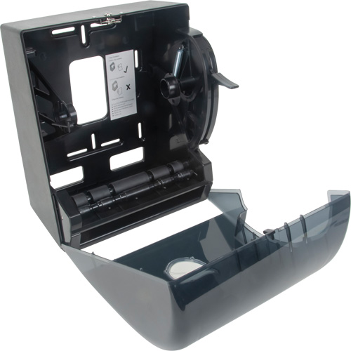 Distributeur pour rouleau d'essuie-mains, Manuel, 10,63" la x 9,84" p x 13,78" h Quali-T-Solutions