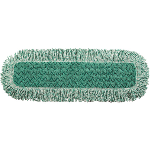Hygen Fringed Dust Pad, Hook and Loop Style, Microfibre, 27-1/2" L x 9" W Quali-T-Solutions