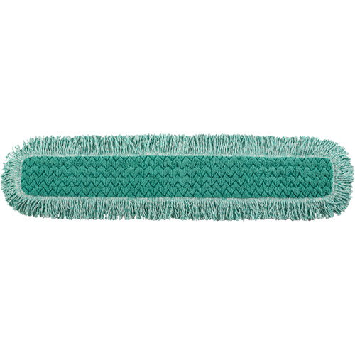 Tampon avec frange pour vadrouille &agrave; &eacute;pousseter Hygen, Style Boucles et crochets, Microfibre, 40" lo x 9" la Quali-T-Solutions
