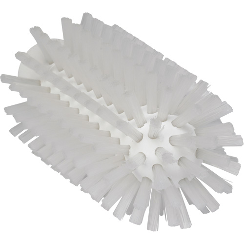 2.5" Brush, Stiff Bristles, 5-3/5" Long, White Quali-T-Solutions