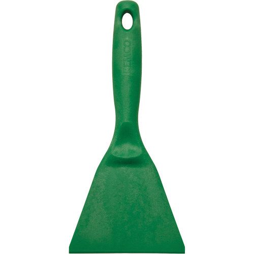 High Temperature Large Hand Scraper, Green, 4-1/4" W x 9-3/8" L Quali-T-Solutions