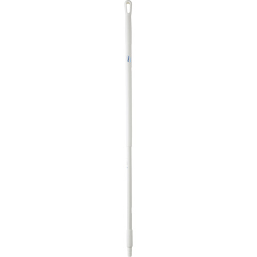 Handle, Broom/Brush/Pad Holder/Scraper/Squeegee, White, Standard, 51-1/2" L Quali-T-Solutions