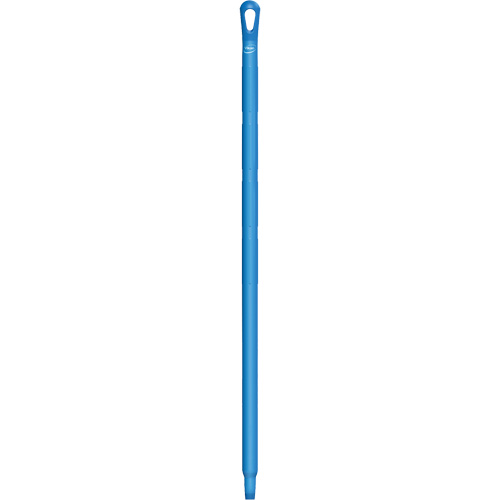 Manche ultra hygi&eacute;nique, Balai/Brosse/Support &agrave; tampon/Grattoir/Raclette, Bleu, Standard, 40" lo Quali-T-Solutions