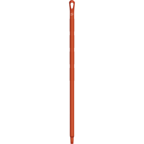 Manche ultra hygi&eacute;nique, Balai/Brosse/Support &agrave; tampon/Grattoir/Raclette, Rouge, Standard, 40" lo Quali-T-Solutions