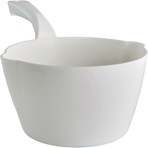 Pelle &agrave; main ronde, Plastique, Blanc, 64 oz Quali-T-Solutions