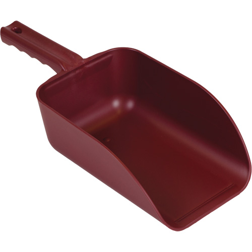 Metal Detectable Hand Scoop, Plastic, Red, 82 oz. Quali-T-Solutions