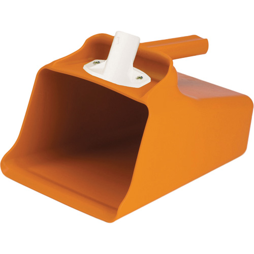 Mega Dipper Scoop, Plastic, Orange, 128 oz. Quali-T-Solutions