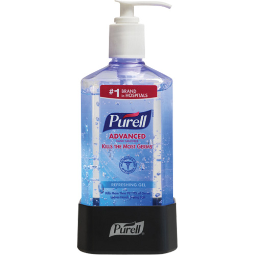 Support de bouteille illumin&eacute;e Purell Places Quali-T-Solutions