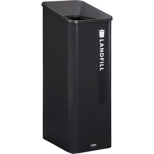 Bac d'ordures destin&eacute;s &agrave; l'enfouissement Sustain, Plastique/Acier, 15 gal. US Quali-T-Solutions