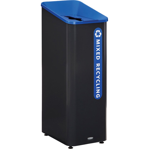 Bac de recyclage mixte Sustain, Vrac, Plastique, 15 gal. US Quali-T-Solutions