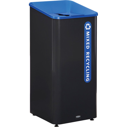 Sustain Mixed Recycling Container, Bulk, Plastic, 23 US gal. Quali-T-Solutions