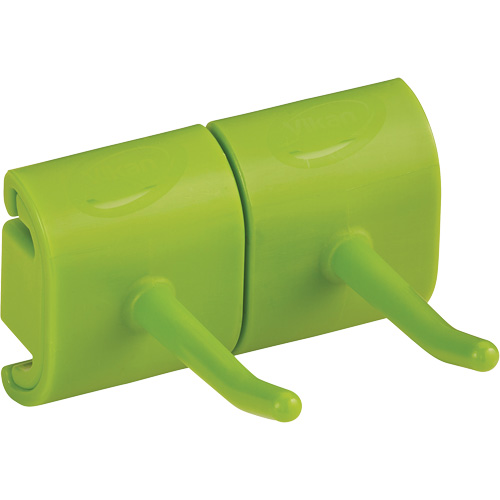Double Hook Module for Hygienic Wall Bracket Quali-T-Solutions