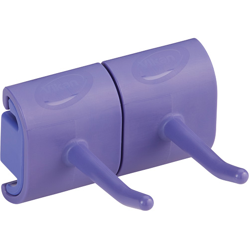 Double Hook Module for Hygienic Wall Bracket Quali-T-Solutions