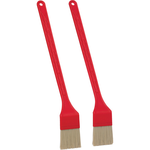 Pinceau pour grille-pain, Longueur de 15-1/2", Rouge Quali-T-Solutions