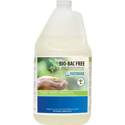 Nettoyant &agrave; usages multiples Bio-Bac Free, 4 L Quali-T-Solutions