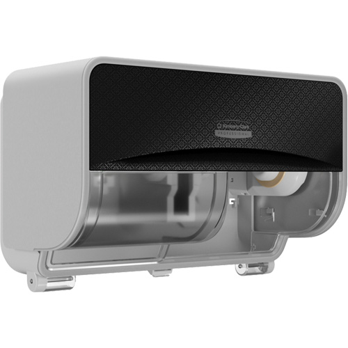 Icon Standard Roll Horizontal Toilet Paper Dispenser, Multiple Roll Capacity Quali-T-Solutions